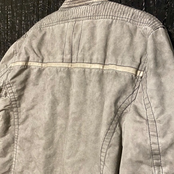 ✨FINAL PRICE🤑: Buckle Outerwear Embroidered Washed Jacket - Picture 13 of 16